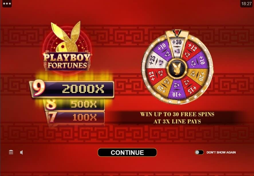 Playboy Fortunes สล็อต Microgaming จาก slotxo download