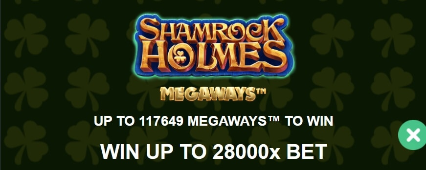 Shamrock Holmes Megaways สล็อต Microgaming จาก slotxo เติม true wallet