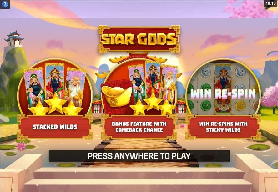 Star Gods สล็อต Microgaming จาก slotxo mobile