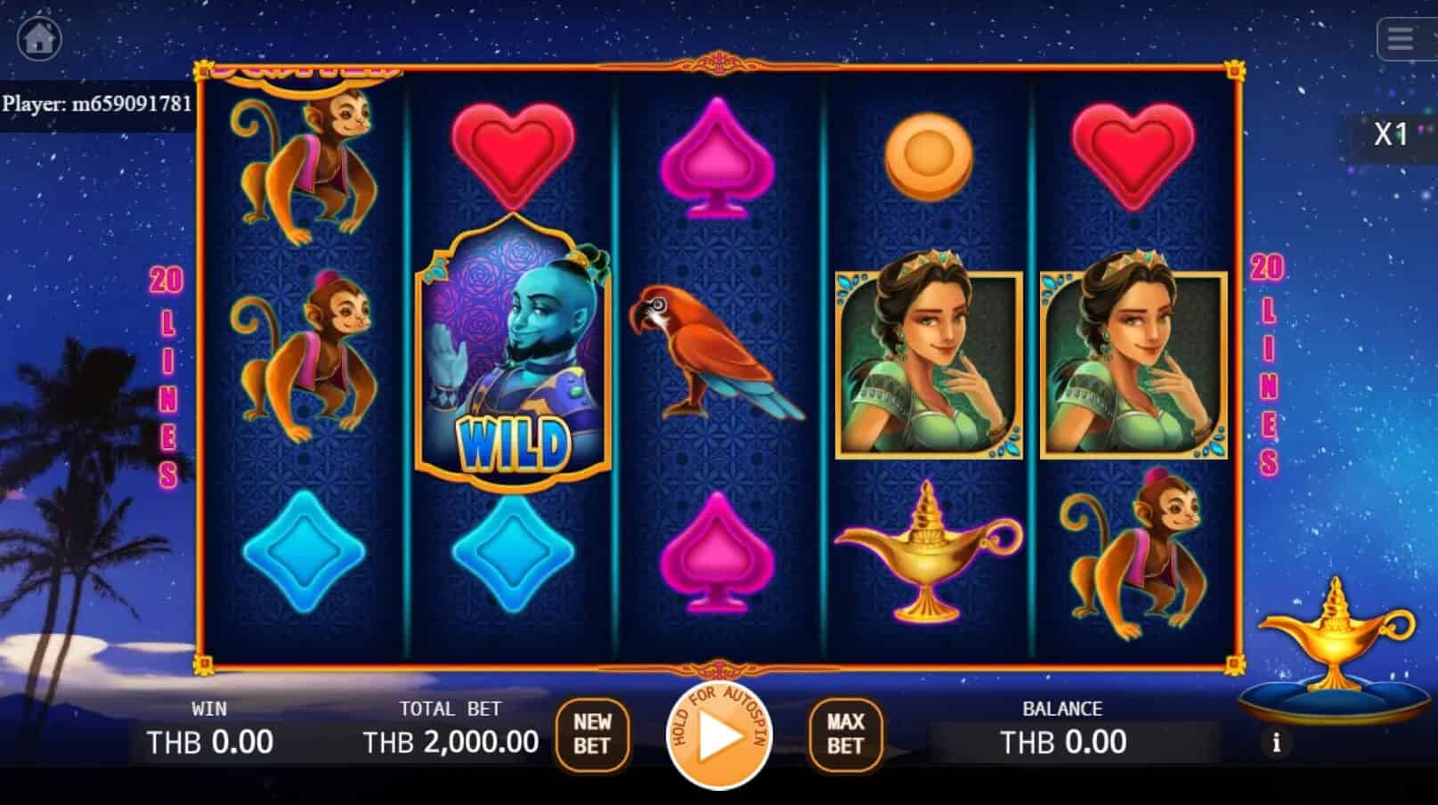 Aladdin สล็อต เว็บตรง KA Gaming แตกง่าย สล็อต xo 2020 