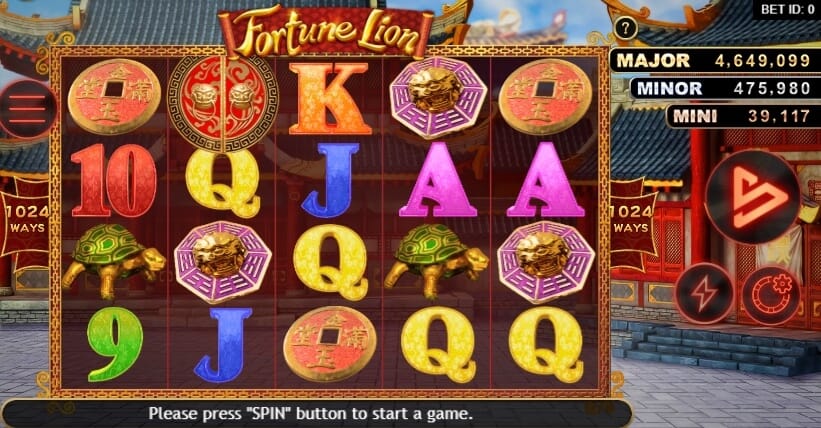 Fortune Lion สล็อต เว็บตรง SimplePlay slotxo ฝาก 10 รับ 100