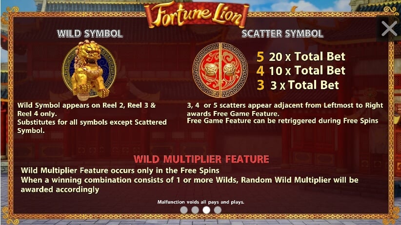 Fortune Lion สล็อต เว็บตรง SimplePlay slot1234 slotxo