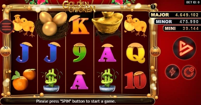 Golden Chicken สล็อต เว็บตรง SimplePlay 168slotxo