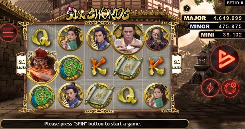 Six Swords 168slotxo auto SimplePlay สล็อต