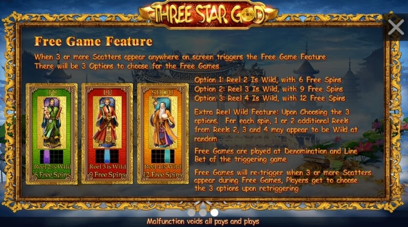 Three Star God slotxo เครดิตฟรี SimplePlay สล็อต