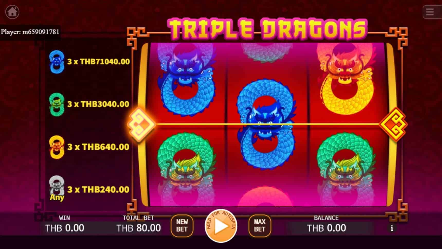 Triple Dragons สล็อต เว็บตรง KA Gaming แตกง่าย slotxo mobile