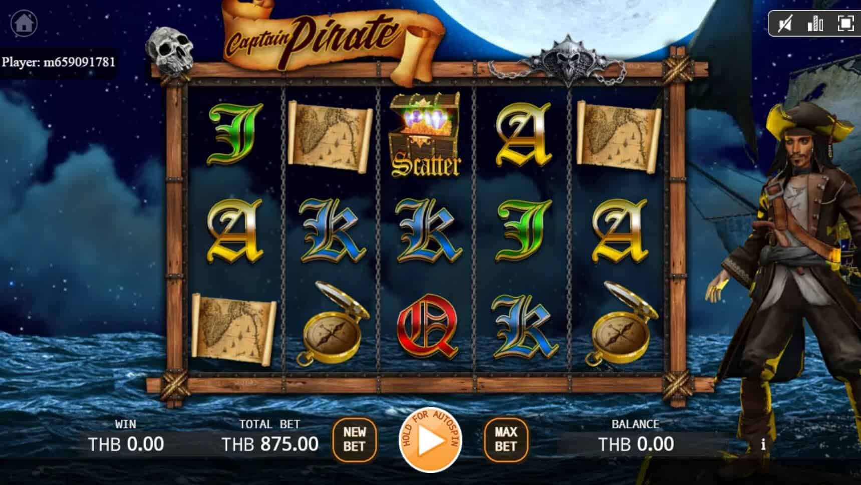 Captain Pirate สล็อต เว็บตรง KA Gaming แตกง่าย สล็อต xo เครดิต ฟรี