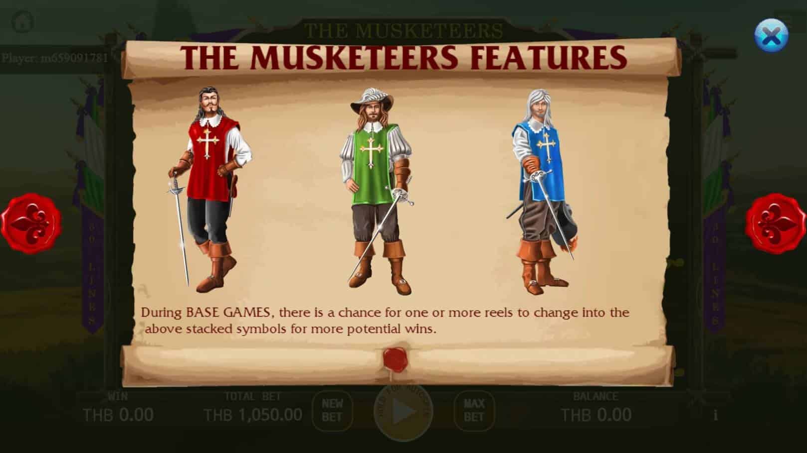 The Musketeers สล็อต เว็บตรง KA Gaming แตกง่าย slotxo download