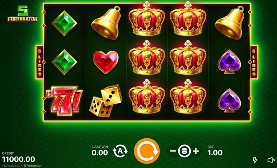 5 Fortunator ค่าย booongo เว็บ สล็อต เว็บตรง SLOTXO จาก slot1234