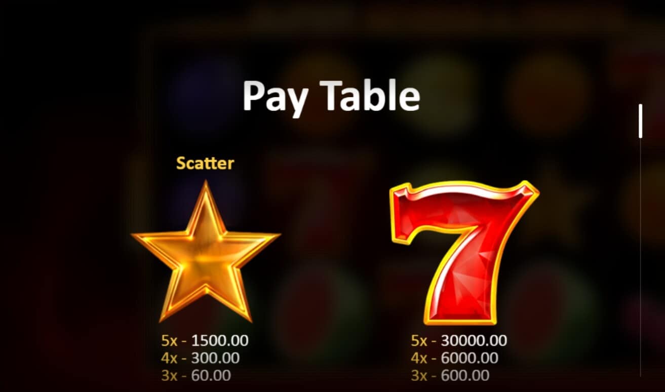 5 Super Seven & Fruits ค่าย booongo เว็บ สล็อต เว็บตรง SLOTXO จาก slot1234