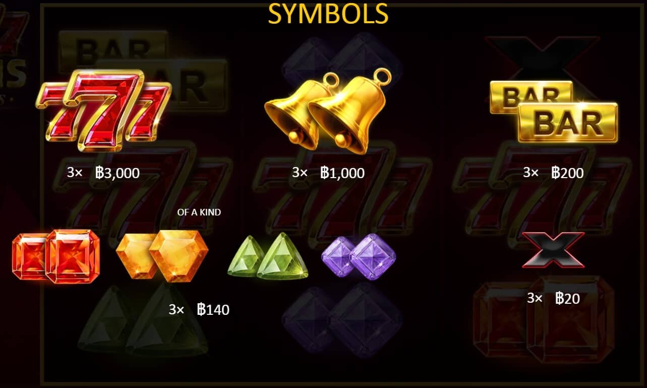 777 Gems ค่าย booongo เว็บ สล็อต เว็บตรง SLOTXO จาก SLOTXO 24 HR