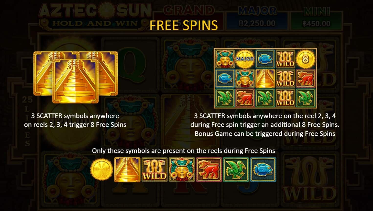 Aztec Sun แนะนำเกมสล็อตค่าย BOOONGO - SLOTXO เว็บตรง