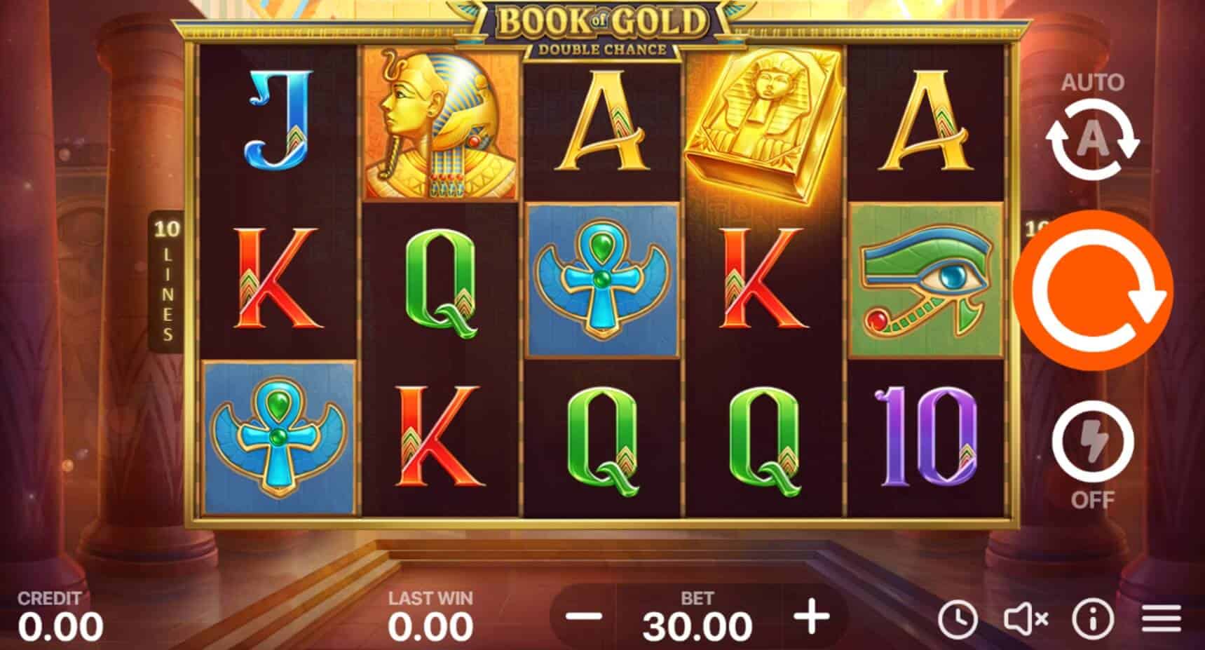 Book Of Gold Double Chance ค่าย booongo เว็บ สล็อต เว็บตรง SLOTXO จาก joker เครดิตฟรี 100