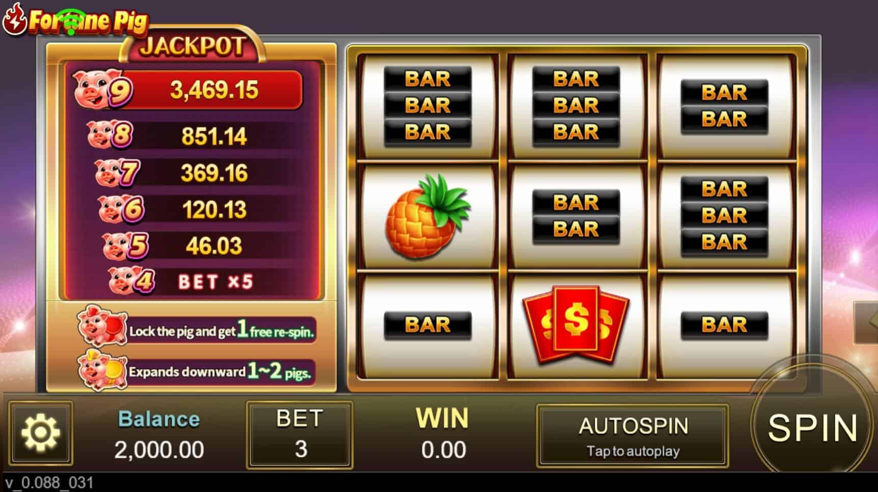 Fortune Pig สล็อต เว็บตรง SLOTXO จากค่าย JILI SLOT slotxo เล่น ฟรี