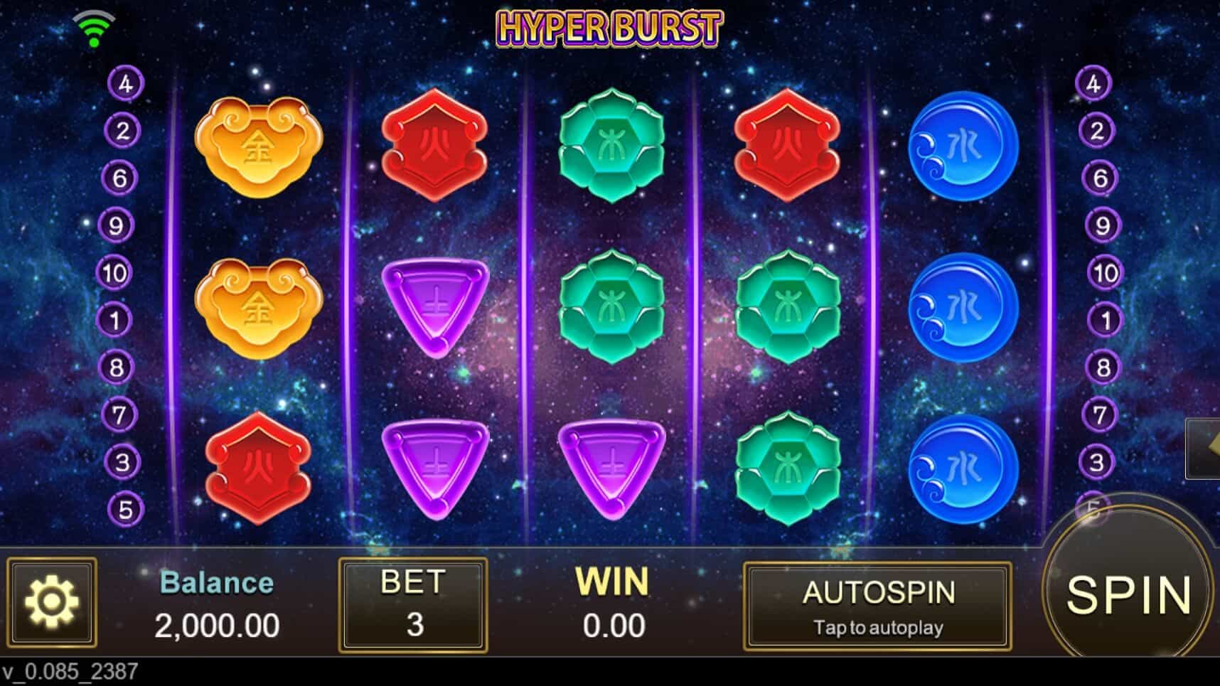 Hyper Burst สล็อต เว็บตรง SLOTXO จากค่าย JILI SLOT slotxo ฝาก wallet