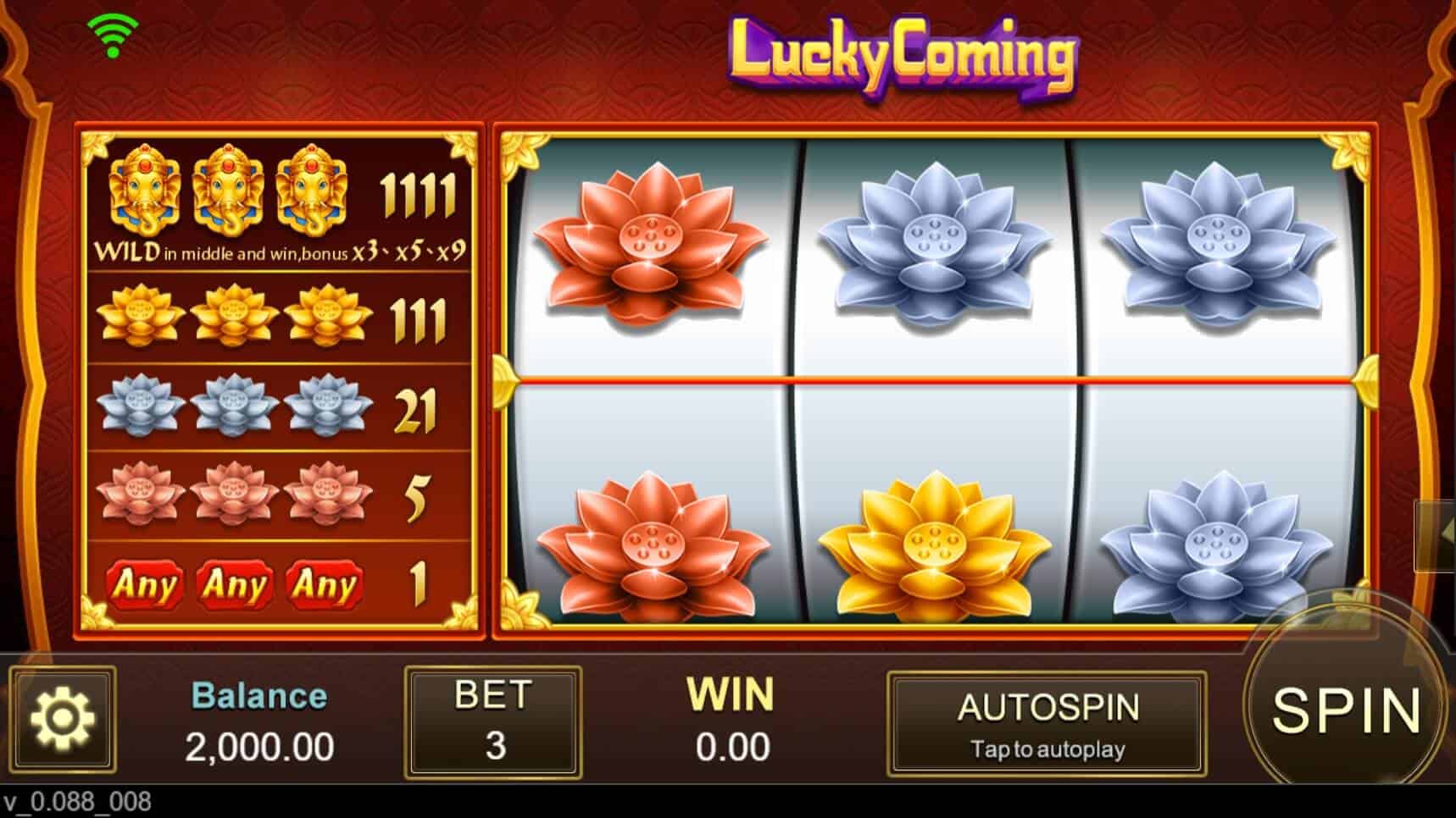 Lucky Coming สล็อต เว็บตรง SLOTXO จากค่าย JILI SLOT สล็อต xo วอลเล็ต