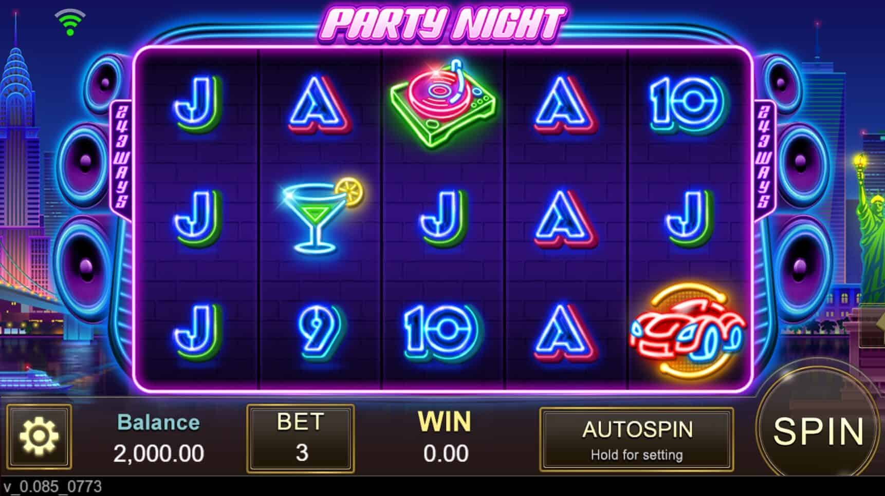 Party Night สล็อต เว็ยตรง SLOTXO จากค่าย JILI SLOT slotxo168