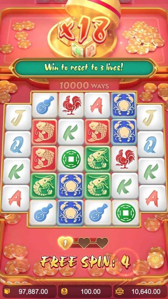 Win Win Fish Prawn Crab PG Slot Game