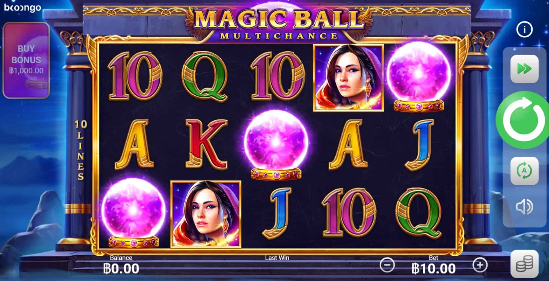 Magic Ball Multichance ค่าย booongo เว็บ สล็อต เว็บตรง SLOTXO จาก slotxo สมัคร