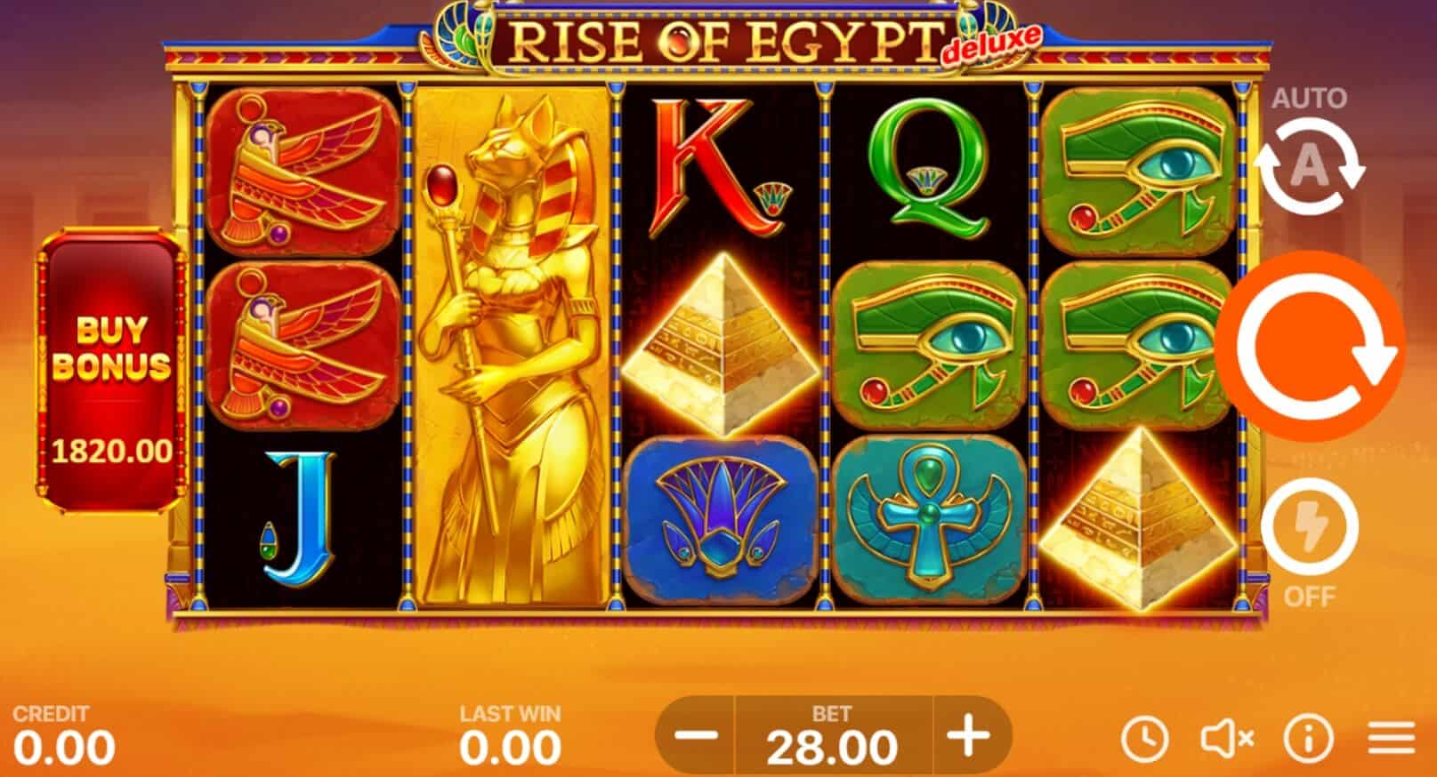 Rise Of Egypt Deluxe ค่าย booongo เว็บ สล็อต เว็บตรง SLOTXO จาก เกม สล็อต xo