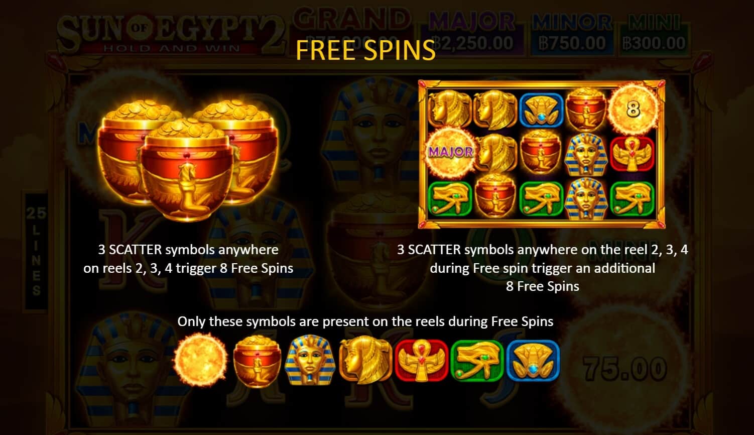 Sun Of Egypt 2 Hold And Win BOOONGO SLOTXO THAI