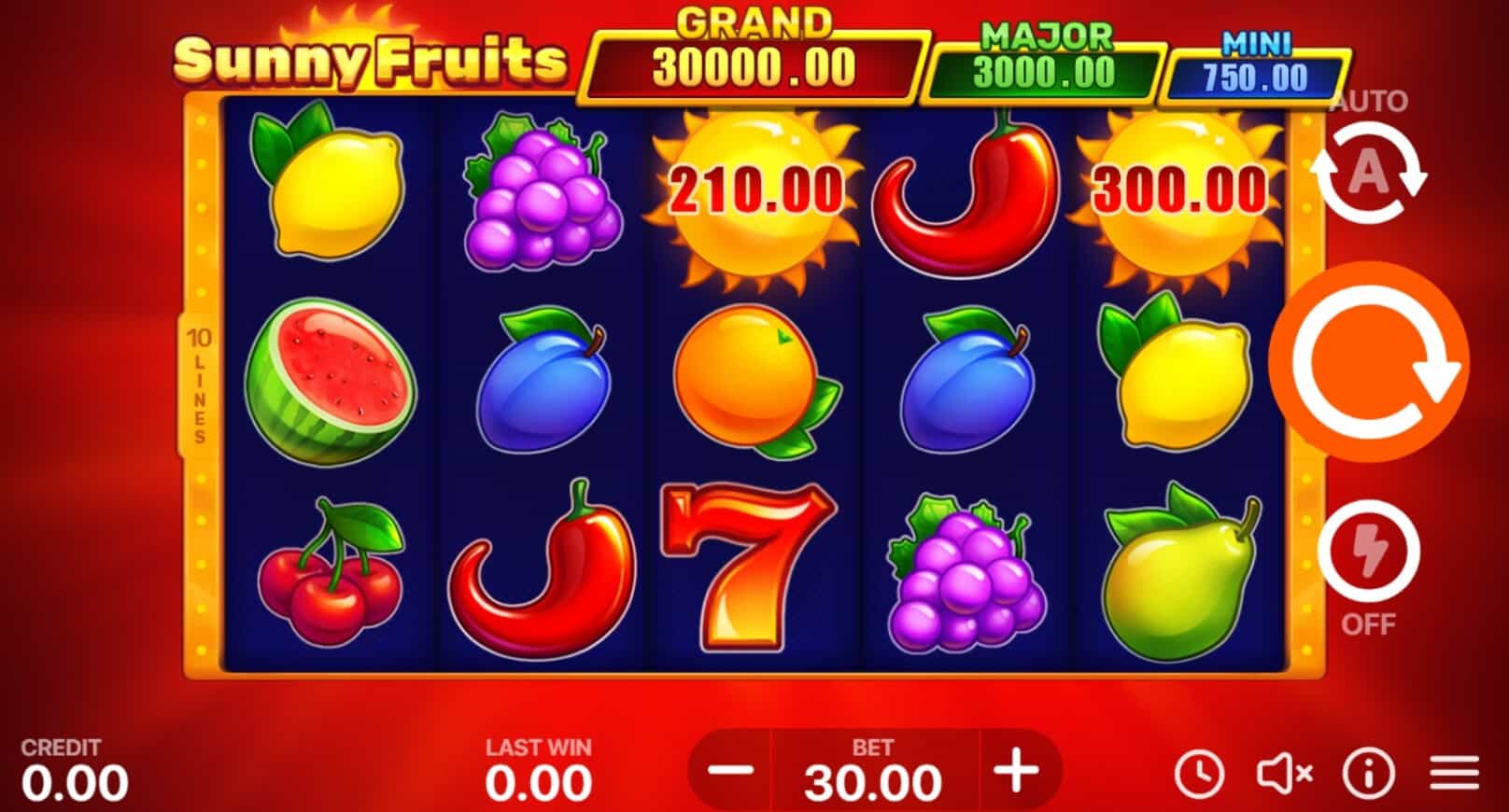 Sunny Fruits Hold And Win ค่าย booongo เว็บ สล็อต เว็บตรง SLOTXO จาก slotxo ฟรี เครดิต ไม่ต้องฝาก ไม่ต้องแชร์