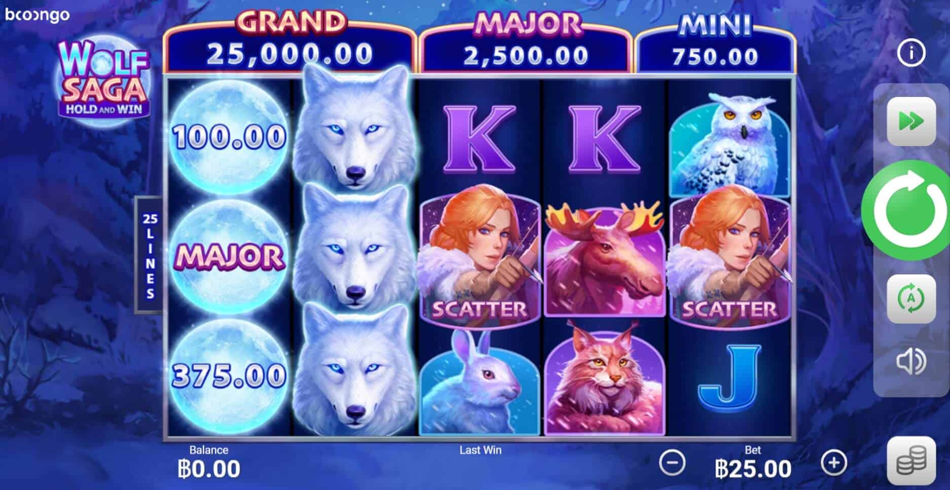 Wolf Saga Hold And Win BOOONGO SLOTXO1234