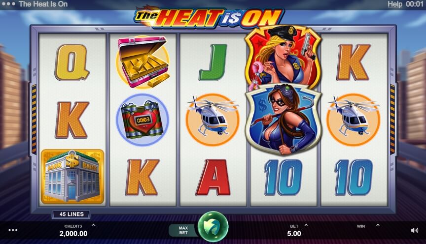 The Heat Is On MICROGAMING slotxo เติม true wallet