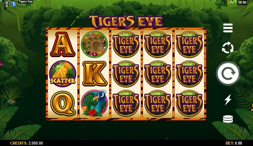 Tiger's Eye MICROGAMING สล็อต xo