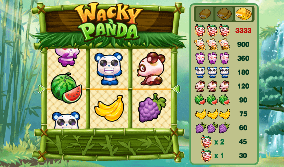 Wacky Panda MICROGAMING สล็อต xo