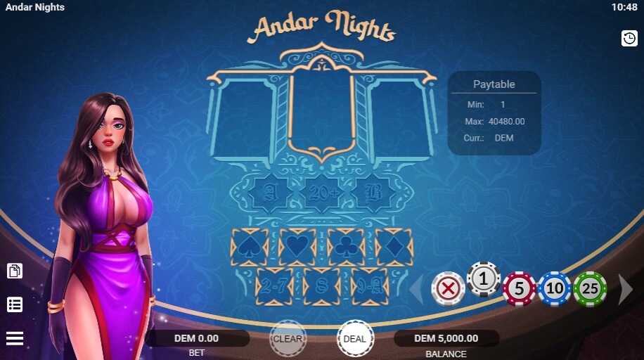 ANDAR NIGHTS Evoplay slotxo ทรูวอลเล็ต