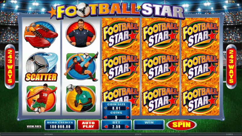 Football Star MICROGAMING slotxo ฟรีเครดิต