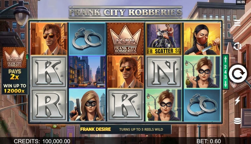 Frank City Robberies MICROGAMING slotxo ฟรีเครดิต