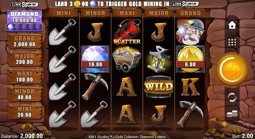 Gold Collector Diamond Edition MICROGAMING สล็อต xo