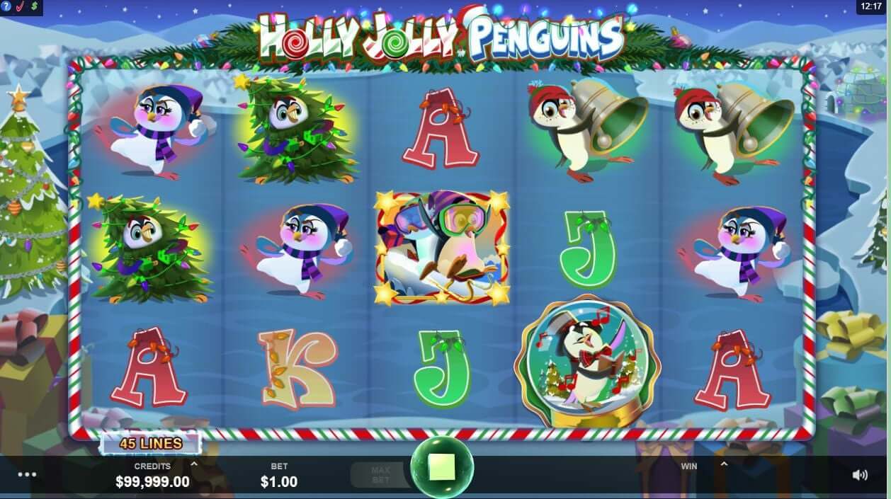 Holly Jolly Penguins MICROGAMING slotxo24