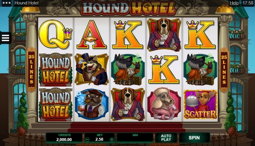 Hound Hotel MICROGAMING สล็อต xo