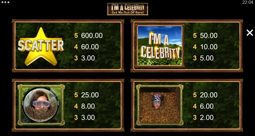 I'm a Celebrity Get Me out of Here MICROGAMING สล็อต xo