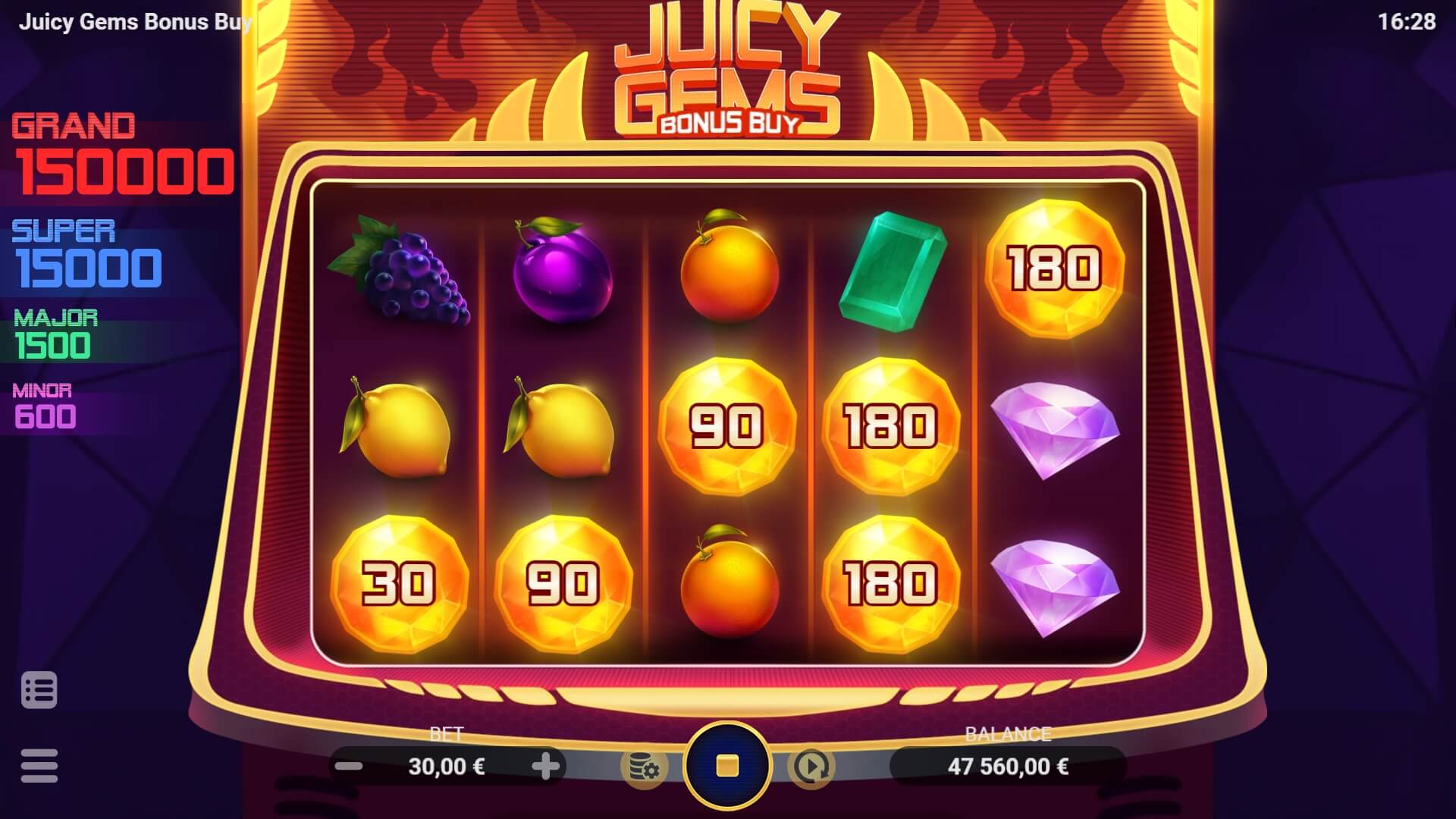 JUICY GEMS BONUS BUY Evoplay slotxo ฟรีเครดิต