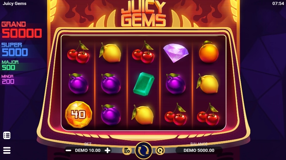 JUICY GEMS Evoplay slotxo เล่น ฟรี