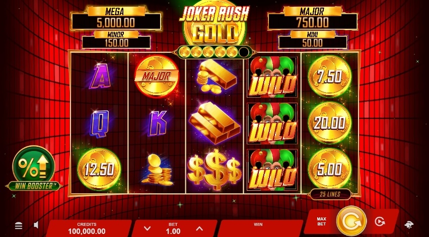 Joker Rush Gold MICROGAMING สล็อต xo