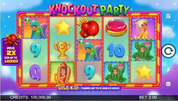 Knockout Party MICROGAMING สล็อต xo