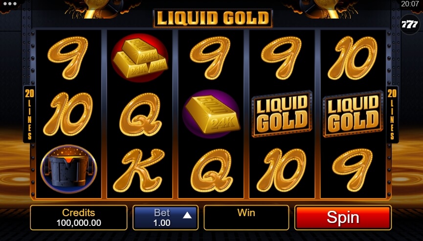 Liquid Gold MICROGAMING สล็อต xo