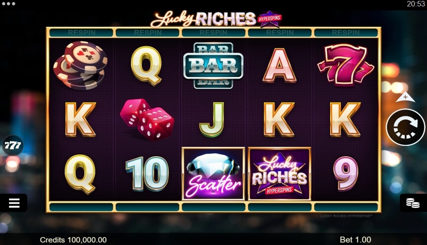 Lucky Riches Hyperspins MICROGAMING สล็อต PG