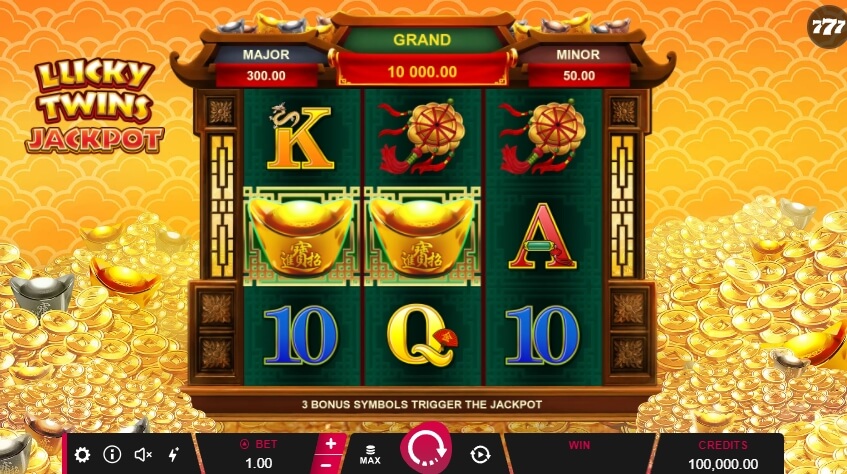 Lucky Twins Jackpot MICROGAMING 168slotxo