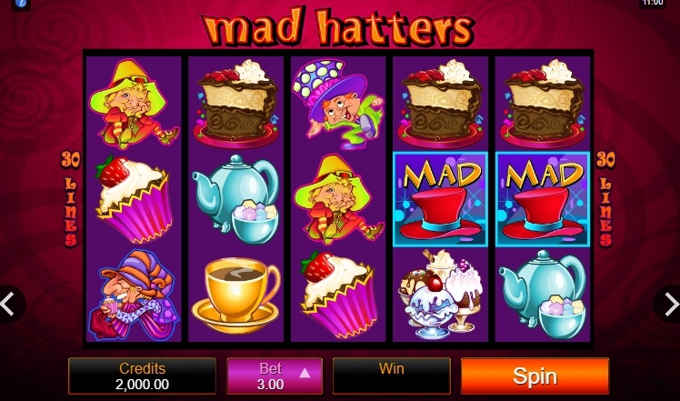 Mad Hatters MICROGAMING สล็อต xo
