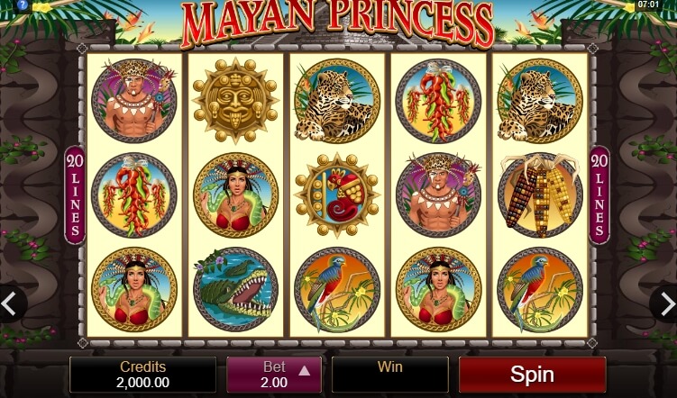 Mayan Princess MICROGAMING สล็อต xo