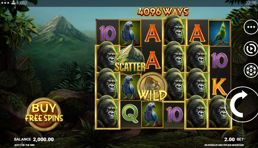 Silverback Multiplier Mountain MICROGAMING 168slotxo