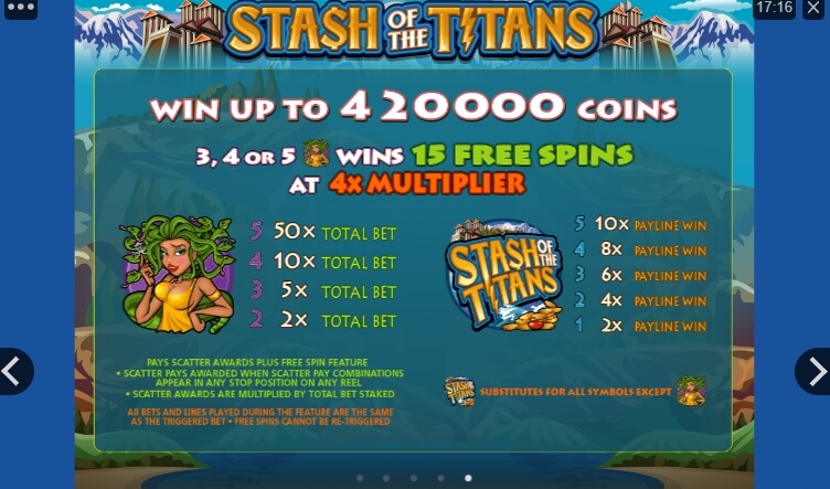 Stash of the Titans MICROGAMING slotxo download