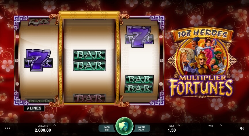 108 Heroes Multiplier Fortunes MICROGAMING สล็อต xo