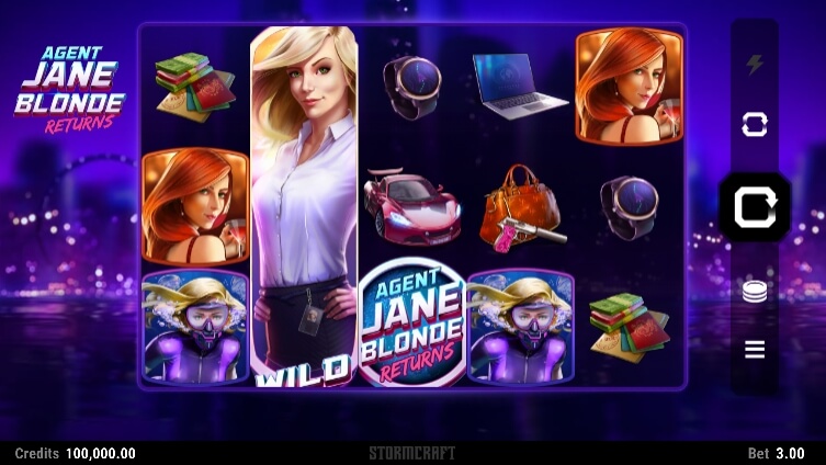 Agent Jane Blonde Returns MICROGAMING สล็อต xo 1234
